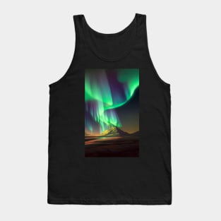 Aurora borealis Tank Top